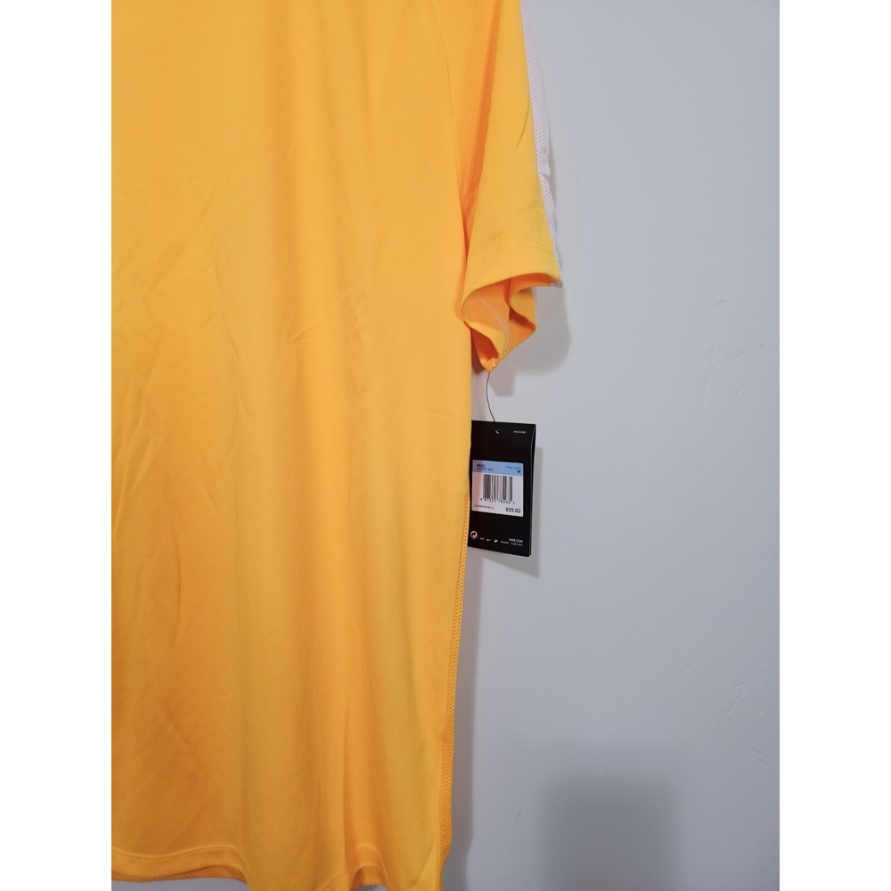 Nike Dry Academy Shirt Men Medium Orange Soccer Futbol Mesh Back Athletic 832967 - Picture 4 of 9